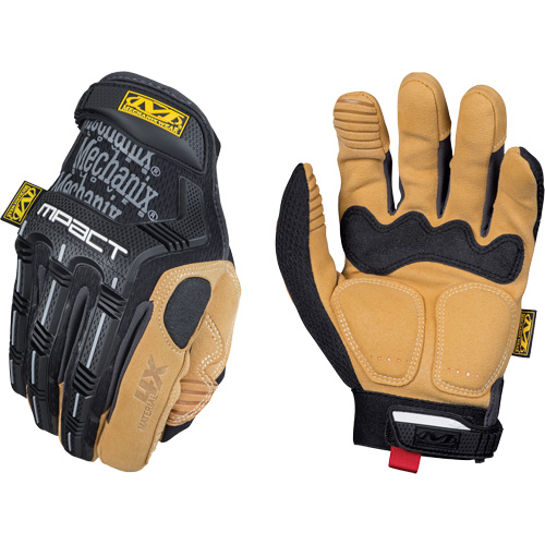 Material4X&reg; M-Pact&reg; Impact Gloves, 11, Synthetic Palm, Hook & Loop Cuff Infinity Industrial Services Inc.