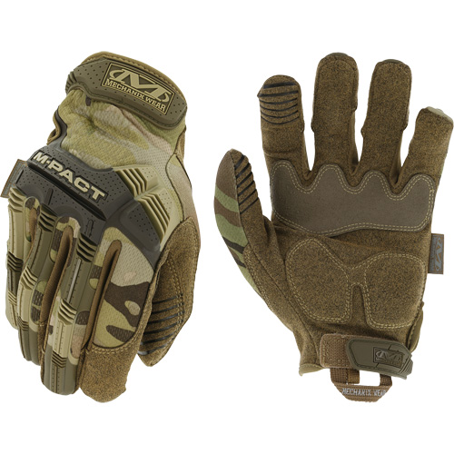 Gants antichocs tactiques MultiCam M-Pact, 12, Paume en Synth&eacute;tique, Poignet Boucle et crochet Infinity Industrial Services Inc.
