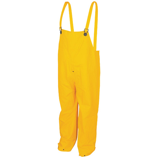 Classic Series Bib Rain Pants, Large, Polyester/PVC, Yellow Infinity Industrial Services Inc.
