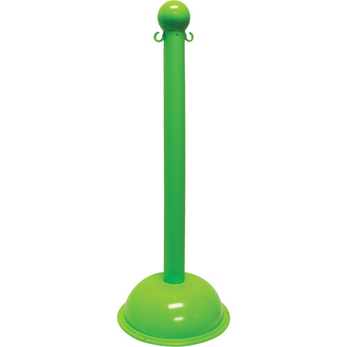 Heavy-Duty Stanchion, 40" High, Green Infinity Industrial Services Inc.