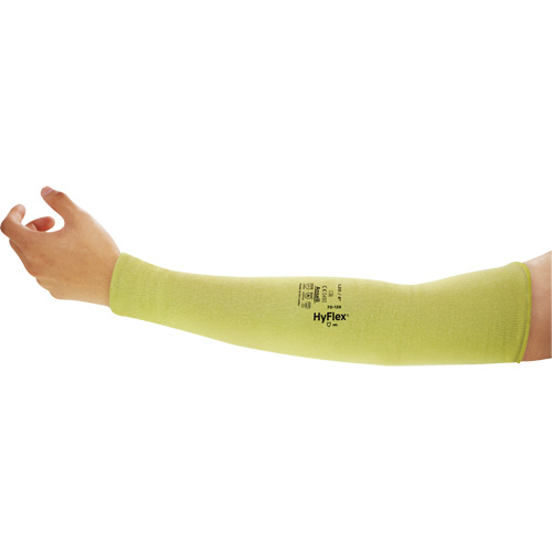 Manchon r&eacute;sistant aux coupures HyFlex Goldknit, Kevlar, 8", ASTM ANSI niveau A3/EN 388 niveau 3, Jaune Infinity Industrial Services Inc.