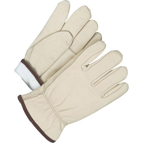 Driver/Roper Gloves, 10, Grain Cowhide Palm, Thinsulate Inner Lining Infinity Industrial Services Inc.