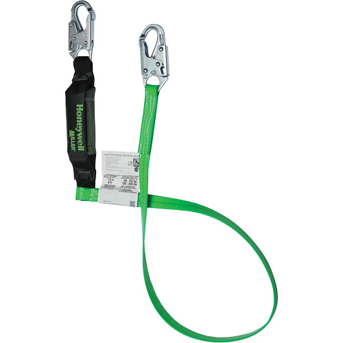 Energy-Absorbing Lanyard, 6', Locking Snap Hook Center, Locking Snap Hook Leg Ends, Polyester Infinity Industrial Services Inc.