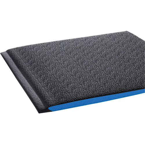 Wear-Bond Comfort-King Ergonomic Mats, Pebbled, 2' x 3' x 9/16", Black, Vinyl Foam Infinity Industrial Services Inc.