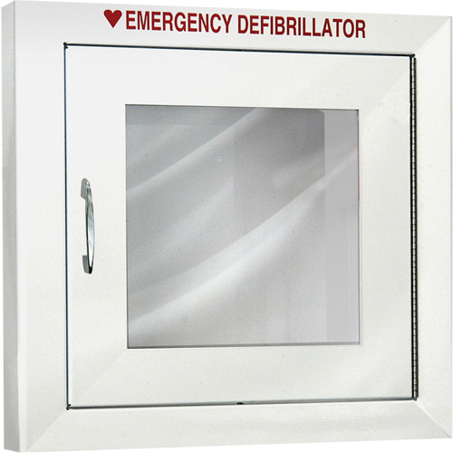 Surface Wall Mounting AED Cabinet, Zoll AED Plus&reg; For, Non-Medical Infinity Industrial Services Inc.