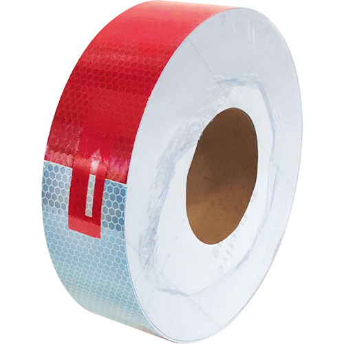 Conspicuity Tape, 2" W x 150' L, Red & White Infinity Industrial Services Inc.