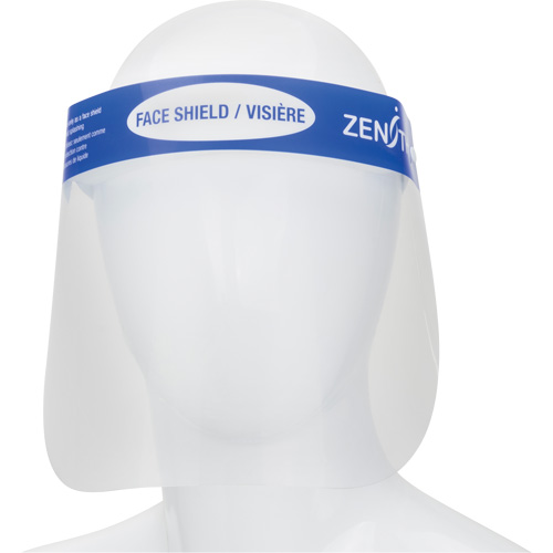 Disposable Faceshield with Head Gear, PET Infinity Industrial Services Inc.
