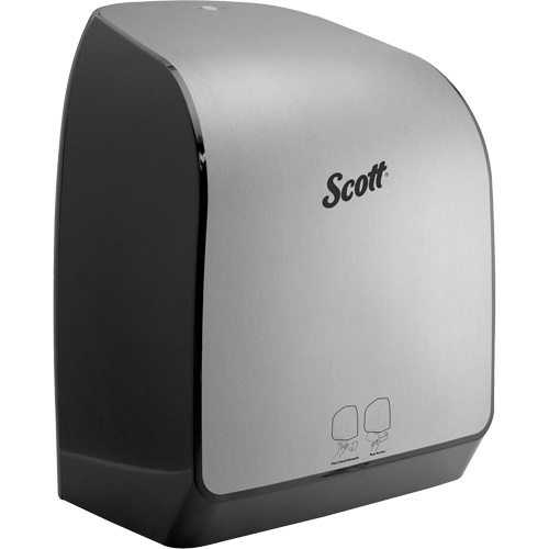 Distributeur de serviettes en rouleaux durs Scott Pro, &eacute;lectronique, 12,66" la x 9,8" p x 16,44" h Infinity Industrial Services Inc.