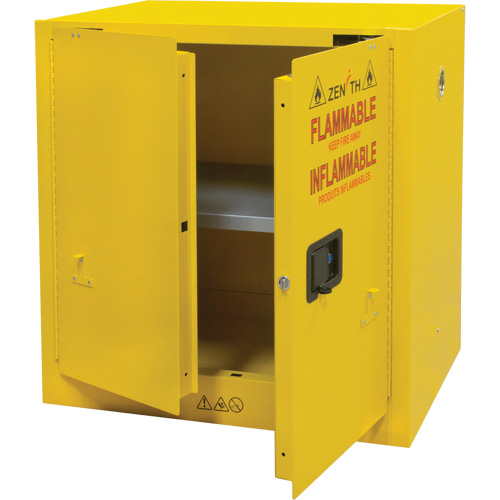 Armoire pour produits inflammables, 22 gal., 2 Porte(s), 35" La x 35" h x 22" p Infinity Industrial Services Inc.