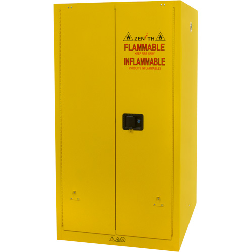 Armoire pour produits inflammables, 60 gal., 2 Porte(s), 34" La x 65" h x 34" p Infinity Industrial Services Inc.