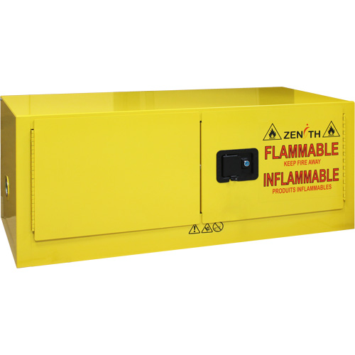 Armoire pour produits inflammables, 12 gal., 2 Porte(s), 43" La x 18" h x 18" p Infinity Industrial Services Inc.