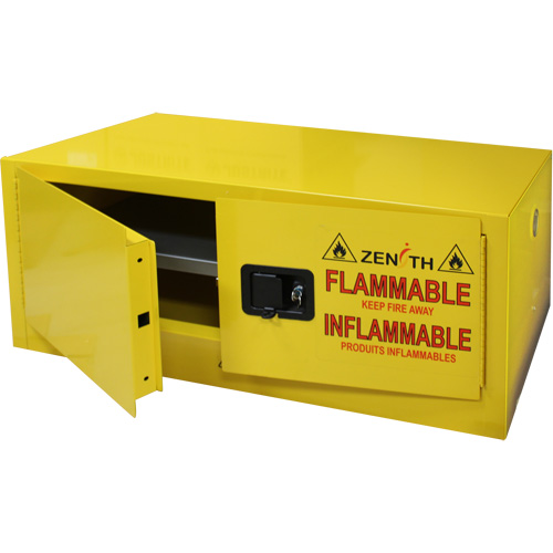 Armoire pour produits inflammables, 12 gal., 2 Porte(s), 43" La x 18" h x 18" p Infinity Industrial Services Inc.