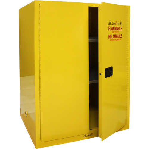Armoire pour produits inflammables, 90 gal., 2 Porte(s), 43" La x 66" h x 34" p Infinity Industrial Services Inc.