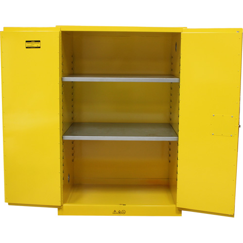 Armoire pour produits inflammables, 90 gal., 2 Porte(s), 43" La x 66" h x 34" p Infinity Industrial Services Inc.