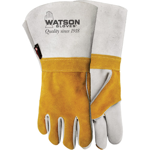 Gants de soudeur Wopper, Cuir de vache refendu, Taille 10 Infinity Industrial Services Inc.