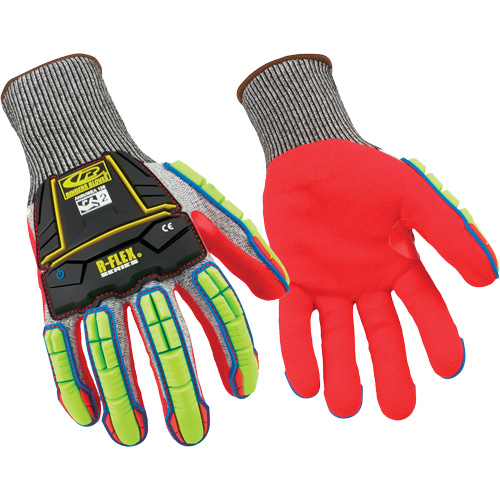 Gants r&eacute;sistants aux coupures 065, Taille T-petit/7, Calibre 13, Rev&ecirc;tement Nitrile, Enveloppe en PEHP, ANSI/ISEA 105 niveau 4 Infinity Industrial Services Inc.