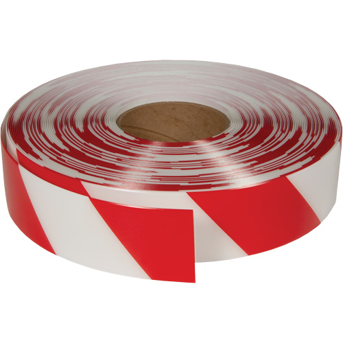ArmorStripe&reg; Ultra Durable Floor Tape, 2" x 100', PVC, Red and White Infinity Industrial Services Inc.