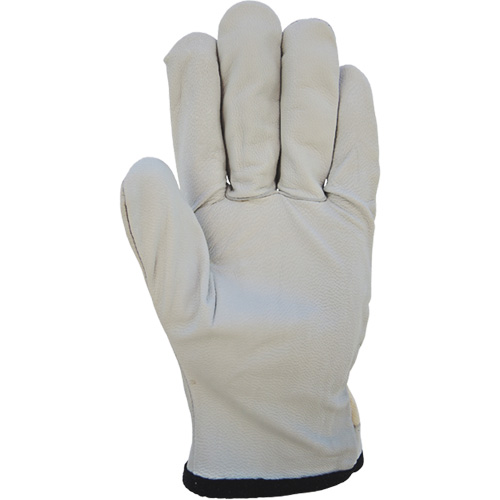 Cotton-Backed Drivers Gloves, Large, Grain Goatskin Palm Infinity Industrial Services Inc.