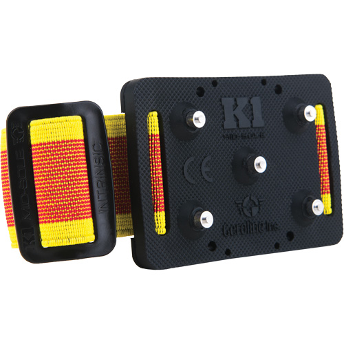 Crampons &agrave; glace mi-semelles intrins&egrave;ques, M&eacute;lange de polym&egrave;re, Traction Crampon, Taille unique Infinity Industrial Services Inc.