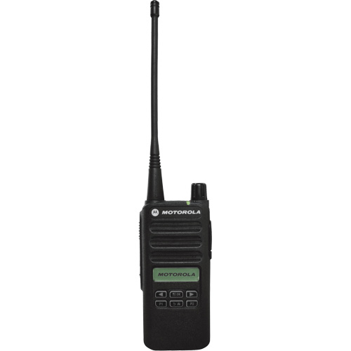 Radio bidirectionnelle s&eacute;rie CP100, Bande UHF, 160 canaux, Port&eacute;e 250 000 pi² Infinity Industrial Services Inc.