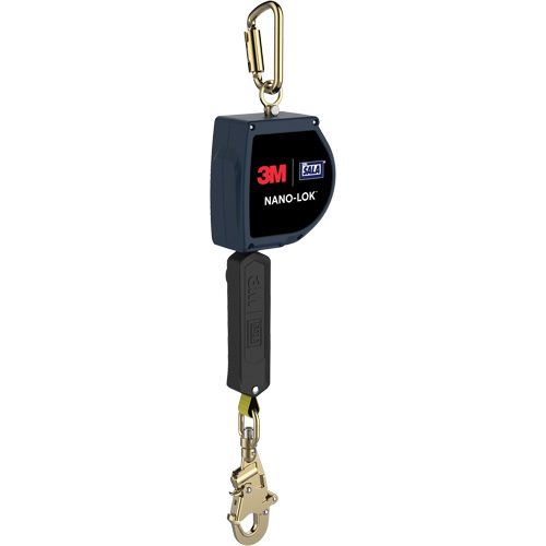 Nano-Lok Extended Length Self Retracting Lifeline, 20', Dyneema&reg;, Swivel Infinity Industrial Services Inc.