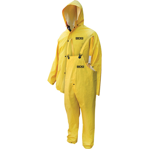 V&ecirc;tements imperm&eacute;ables ignifuges en trois morceaux Deny, 5T-Grand, Jaune Infinity Industrial Services Inc.