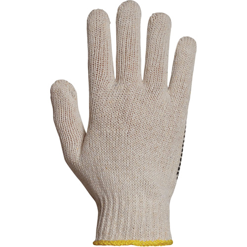 Gant en tricot avec pois de PVC Sure Grip, Poly/coton, Un c&ocirc;t&eacute;, Calibre 7, T-petit Infinity Industrial Services Inc.