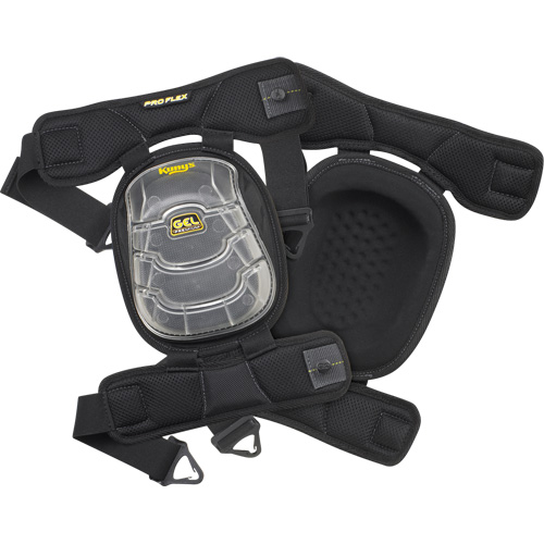 Gel-Tek Stabili-Cap Articulated Kneepads, Buckle Style, Plastic Caps, Gel Pads Infinity Industrial Services Inc.