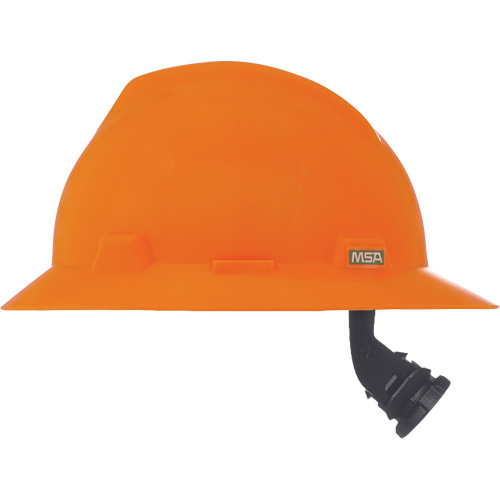 Casque de s&eacute;curit&eacute; &agrave; fente et bordure compl&egrave;te V-Gard, R&eacute;pond aux normes CSA type 1, Suspension Rochet, Non ventil&eacute; Infinity Industrial Services Inc.
