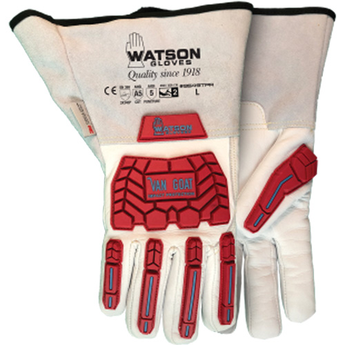 Gants en cuir de ch&egrave;vre Van 9549TPR, Grand, Paume en Ch&egrave;vre, Poignet Manchette Infinity Industrial Services Inc.
