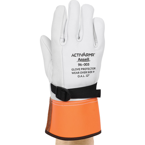 96-003 High Voltage Leather Protector Gloves, Size 11, 12" L Infinity Industrial Services Inc.