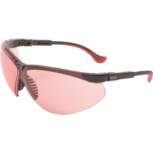 Uvex HydroShield&reg; Genesis&reg; XC Safety Glasses, SCT-Vermillion Lens, Anti-Fog/Anti-Scratch, ANSI Z87+/Meets/Exceeds CSA Z94.3 Infinity Industrial Services Inc.
