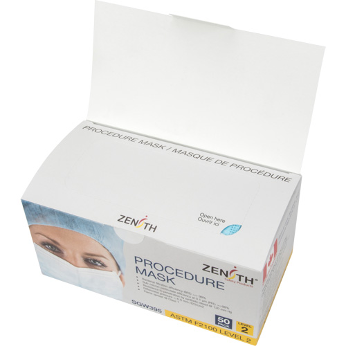 Disposable Procedure Face Masks, ASTM F2100 Level 2, Class 1 Infinity Industrial Services Inc.