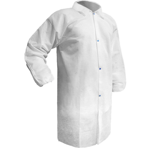 Sarrau Care, Polypropyl&egrave;ne, Blanc, Petit Infinity Industrial Services Inc.