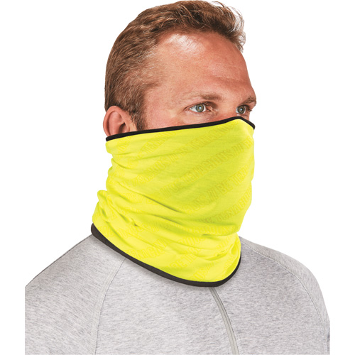 N-Ferno&reg; 6491 Reversible Thermal Multi-Band, Lime, Fleece/Polyester Infinity Industrial Services Inc.