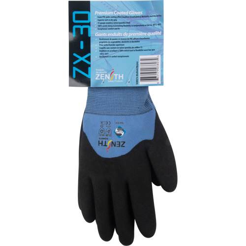 ZX-30° Premium Coated Gloves, 2X-Large, Foam PVC Coating, 15 Gauge, Nylon Shell Infinity Industrial Services Inc.