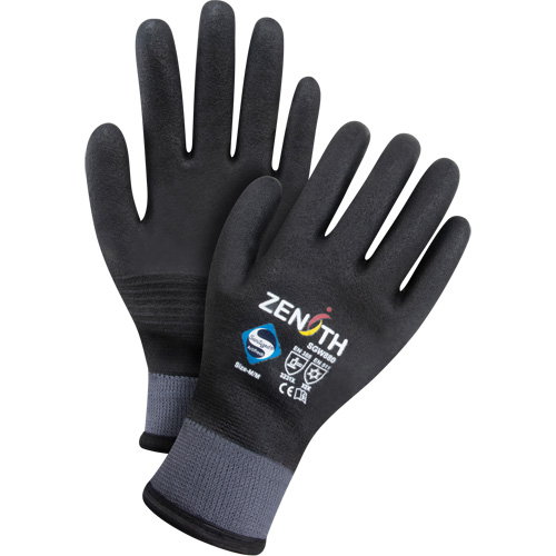 Gants enduits ZX-30° de premi&egrave;re qualit&eacute;, 2T-Grand, R&ecirc;vetement Mousse de PVC, Calibre 15, Enveloppe en Nylon Infinity Industrial Services Inc.