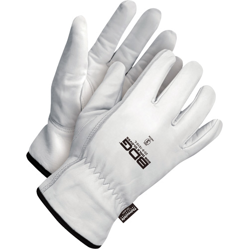 Classic Puncture Resistant Driver Gloves, Large, Grain Goatskin Palm, Thinsulate Inner Lining Infinity Industrial Services Inc.