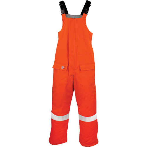 Salopette dhiver &agrave; doublure matelass&eacute;e AllOut Westex UltraSoft, Moyen (grande taille), Orange haute visibilit&eacute; Infinity Industrial Services Inc.