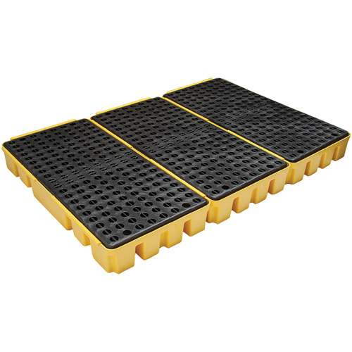 Low Profile Spill Pallet, 76.5 US gal. Spill Capacity, 72" x 49" x 6.5" Infinity Industrial Services Inc.