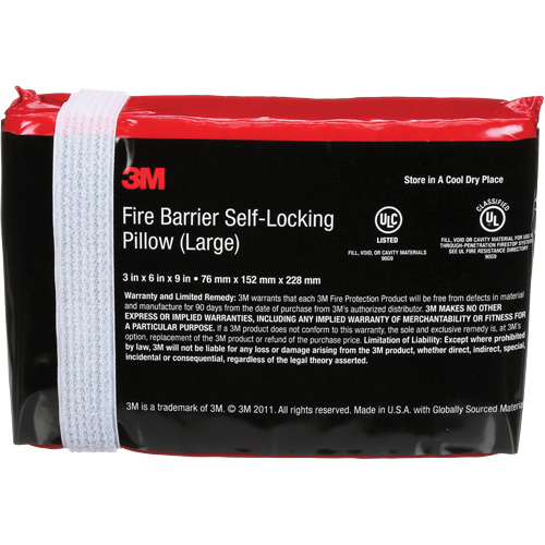 Fire Barrier Self-Locking Pillow Infinity Industrial Services Inc.