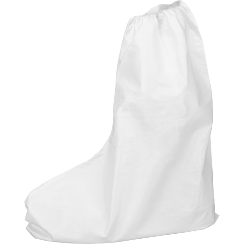 Couvre-bottes, Taille unique, Microporeux, Blanc Infinity Industrial Services Inc.