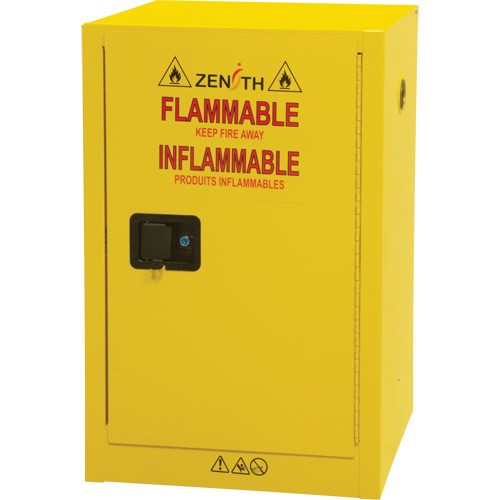 Armoire de rangement pour a&eacute;rosols inflammables, 12 gal., 1 Porte(s), 23" La x 35" h x 18" p Infinity Industrial Services Inc.