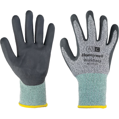 Gants de protection contre les coupures WorkEasy, Taille 6/T-petit, Calibre 13, Rev&ecirc;tement Mousse de nitrile, Enveloppe en PEHP/Fibre de verre, ASTM ANSI niveau A3/EN 388 niveau C Infinity Industrial Services Inc.
