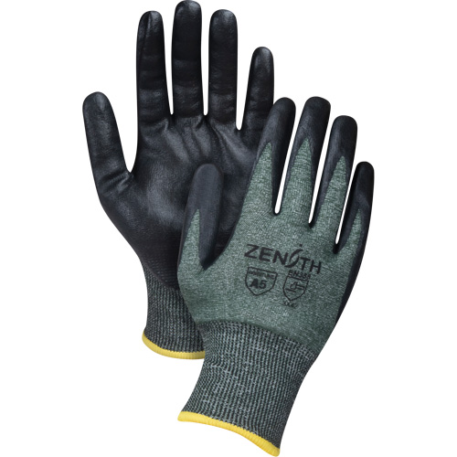 Gants l&eacute;gers et haute dext&eacute;rit&eacute; r&eacute;sistants &agrave; la coupe, Taille T-Grand, Calibre 18, Rev&ecirc;tement Mousse de nitrile, Enveloppe en Nylon/PEHP/Spandex, ASTM ANSI niveau A5 Infinity Industrial Services Inc.