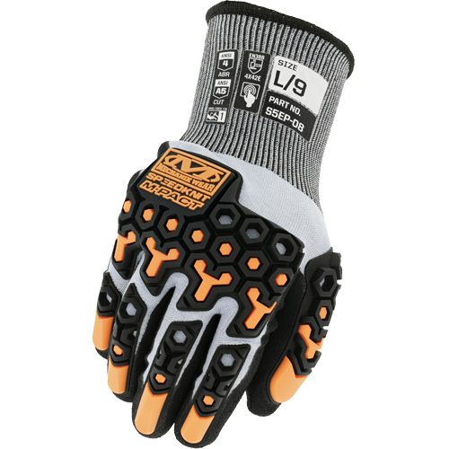 Gants antichocs r&eacute;sistants aux coupures SpeedKnit M-Pact, Taille 7/Petit, Calibre 18, Rev&ecirc;tement Nitrile, Enveloppe en PEHP/Tungst&egrave;ne, ASTM ANSI niveau A5/EN 388 niveau E Infinity Industrial Services Inc.