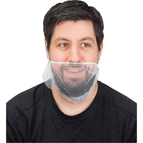 Beard Nets, Nylon, White Infinity Industrial Services Inc.