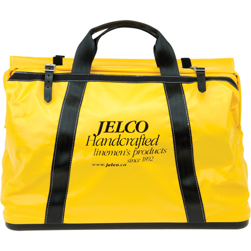 Vinyl Coated Drag Bag, Nylon, Black/Yellow Infinity Industrial Services Inc.
