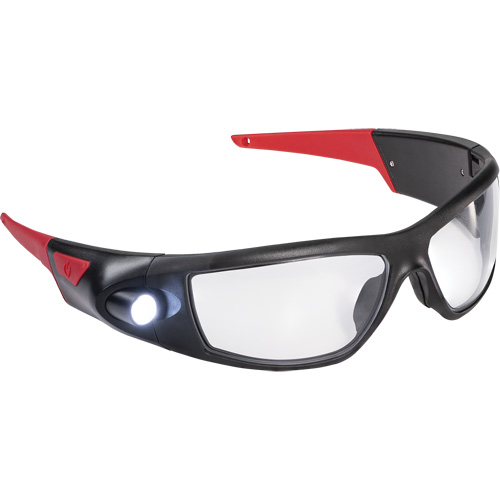 Lunettes de s&eacute;curit&eacute; &agrave; faisceau d'inspection rechargeable SPG400, Lentille Transparent, ANSI Z87+ Infinity Industrial Services Inc.
