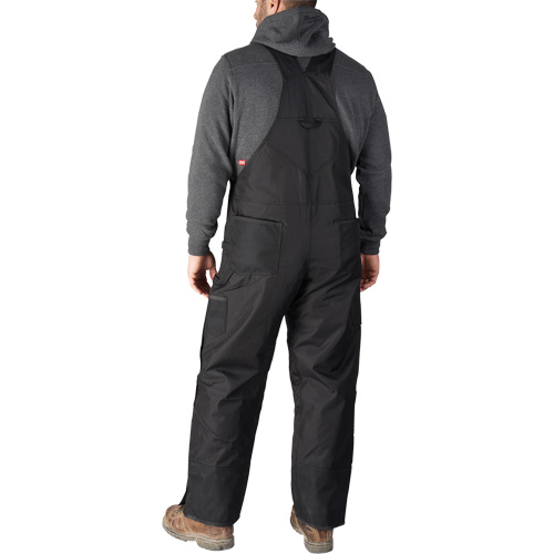 GridIron Regular Length Zip-To-Thigh Bib Overall, Men's, Large, Black Infinity Industrial Services Inc.
